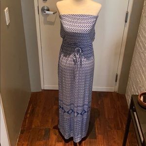 🛑BOGO‼️💙OLD NAVY BLUE & WHITE MADI DRESS💙